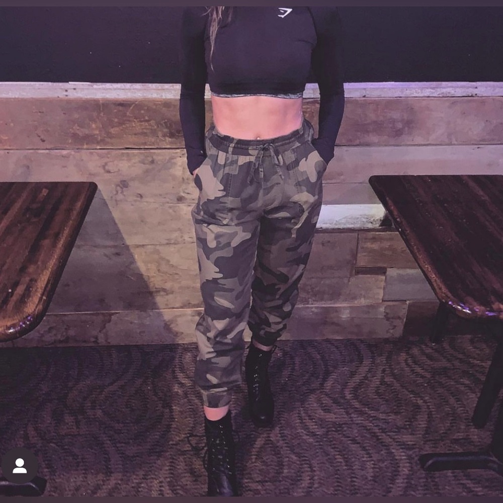 Camo joggers